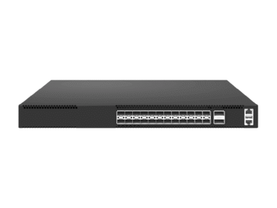 24-Port 25GbE SFP28, 2-Port 100GbE/40GbE QSFP28 L3 Core/Leaf Switch, Enterprise SONiC Preloaed, MLAG/VXLAN/PTP Support